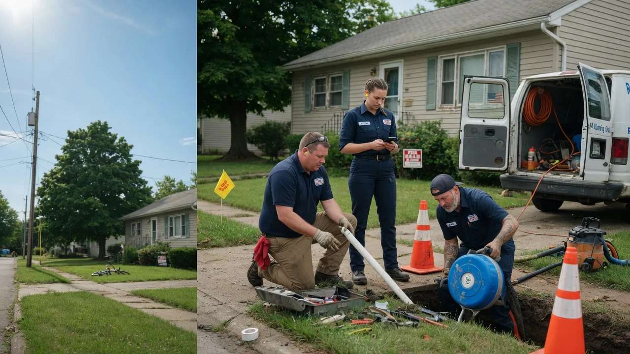 Sewer Line Repair in Garden Plain, KS near me